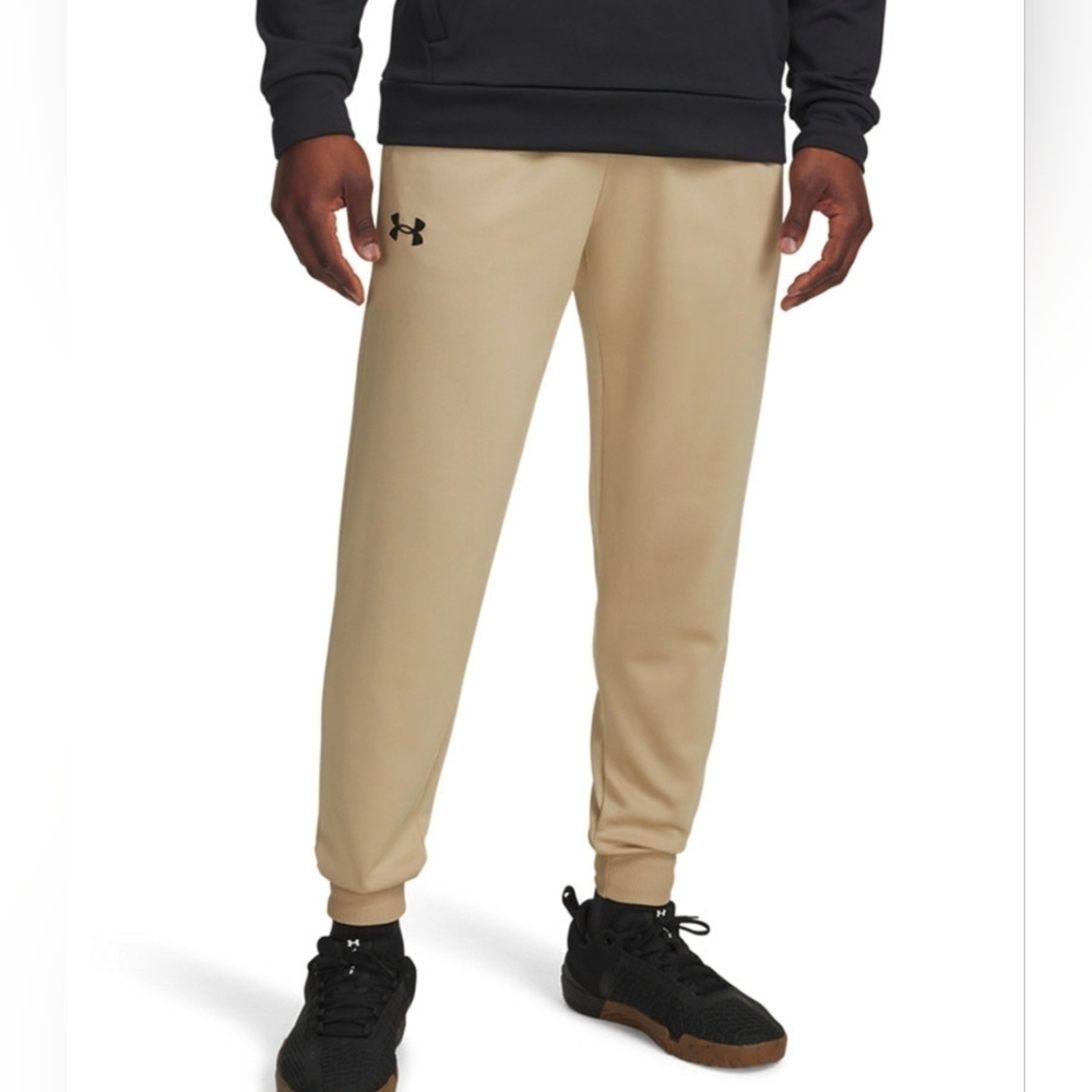 Men's Armour Fleece Jogger Pants Medium - Picture 2 of 8